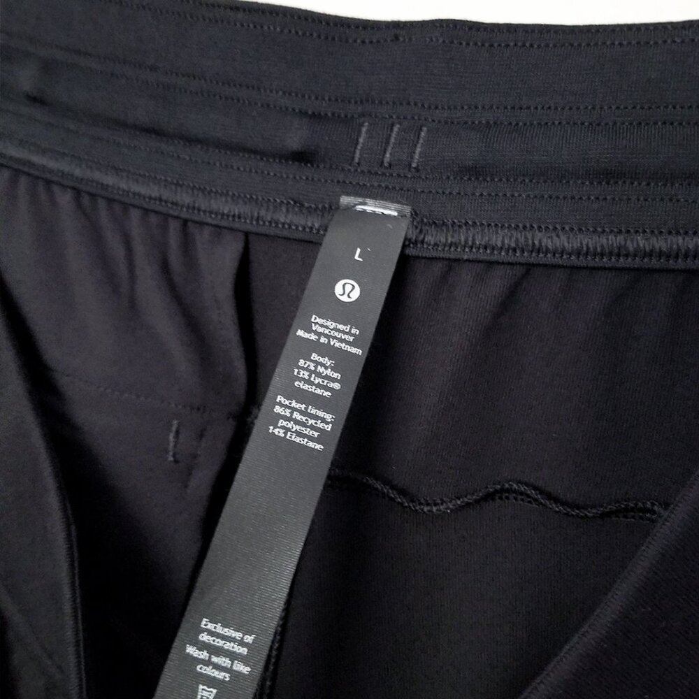 Lululemon Mens L Discipline Pant Black 32" Inseam Stretch Athleisure M5571S $128 - Picture 10 of 16